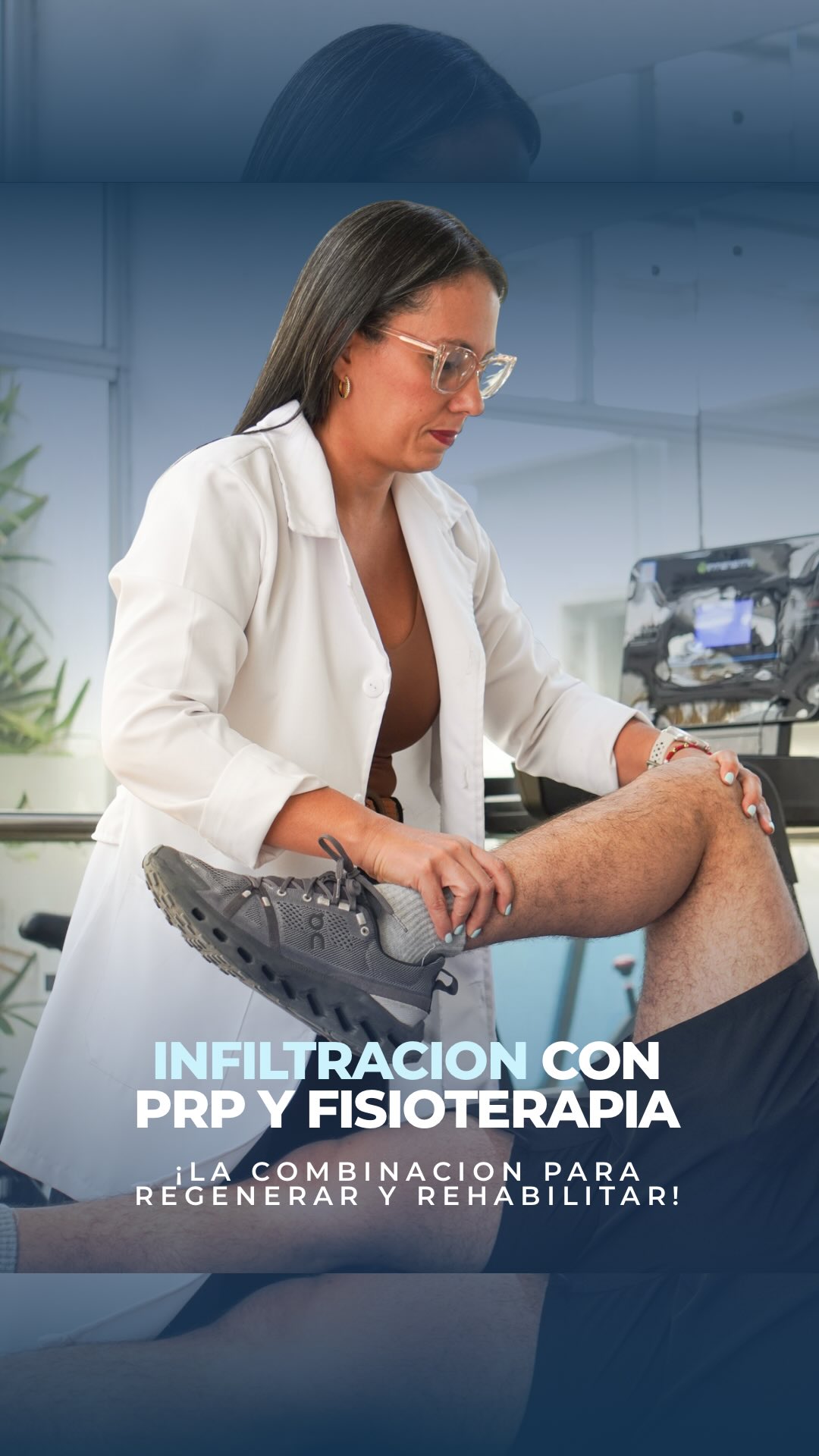 Infiltración con PRP y fisioterapia, la combinación para regenerar y rehabilitar
